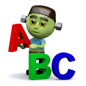 3d Frankenstein spelling